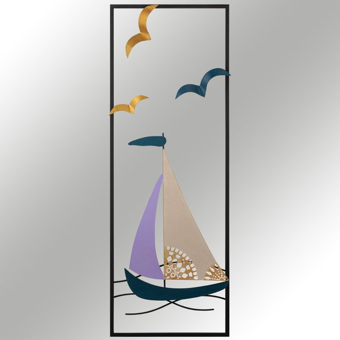 Wallity Port de Cannes - 1 Accesorio Decorativo de Metal Multicolor Wallity Port de Cannes - 1 Accesorio Decorativo de Metal Multicolor